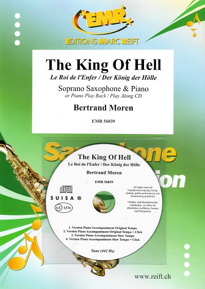 B. Moren: The King Of Hell, SsaxKlav (+CD)