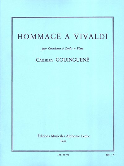 C. Gouinguené: Hommage A Vivaldi - Double Bass , KbKlav (Bu)