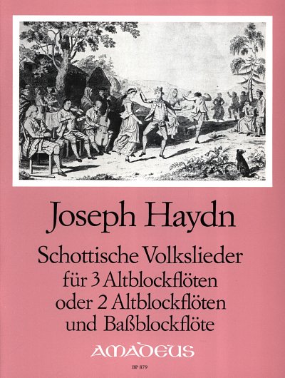J. Haydn: 22 Schottische Volkslieder, 3Bfl (2Sppa+2St)