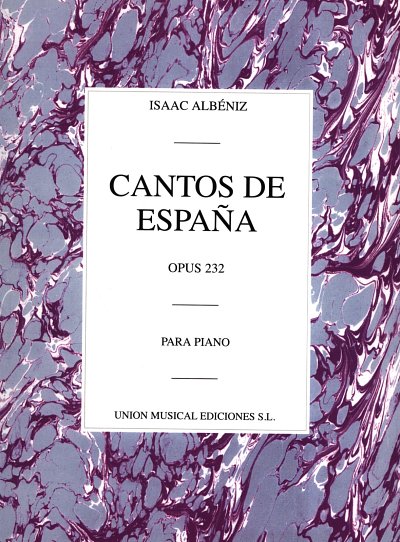 I. Albéniz: Albeniz Cantos De Espana Op.232 Complete P, Klav