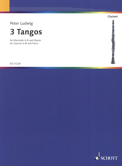P. Ludwig: 3 Tangos , KlarKlav (Pa+St)