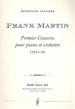 F. Martin: Konzert Nr. 1, KlavOrch (Stp)