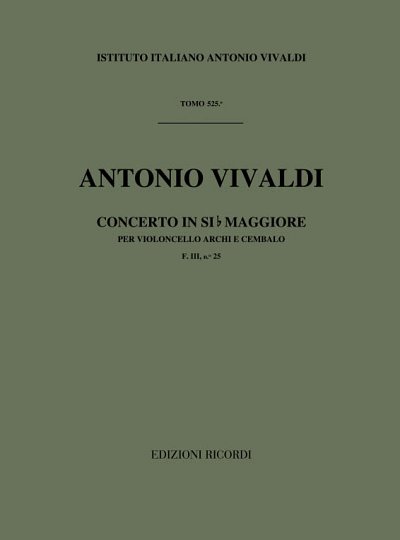 A. Vivaldi: Concerto In Si Bem. RV 423 (Part.)