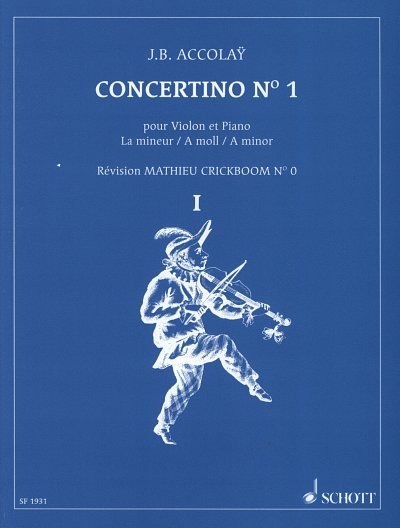 J.-B. Accolay: Concertino Nr. 1  a-Moll, VlKlav (KA+St)
