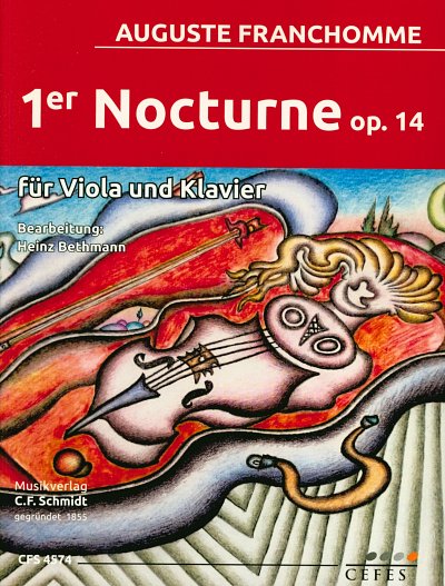 A. FRANCHOMME: Noct Viola, Klavier Klavierauszug, Solostimme