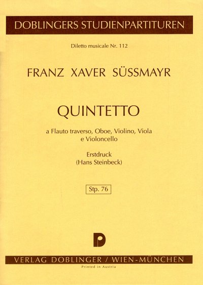 Suessmayr Franz Xaver: Quintett