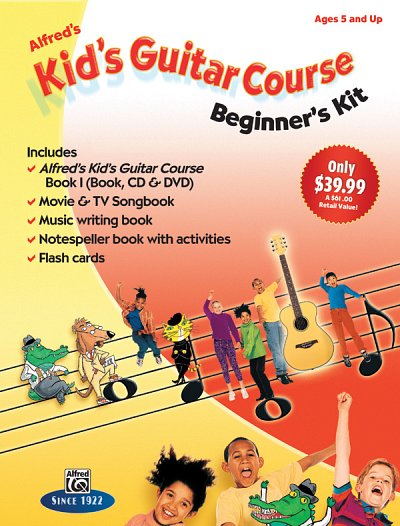 R. Manus: Alfred's Kid's Guitar Course: Beginner's Kit, Git