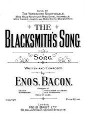 DL: E. Bacon: The Blacksmith's Song, GesKlav