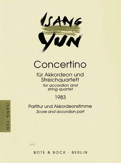 Yun Isang: Concertino 1983