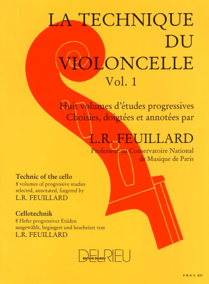 L.R. Feuillard: La Technique du Violoncelle 1, Vc (0)