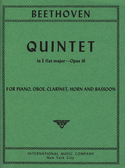 L. v. Beethoven: Quintetto Mi B Op. 16 (Bu)
