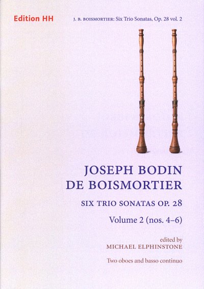 J.B. de Boismortier: Six Trio Sonatas op. 28 Vol. 2