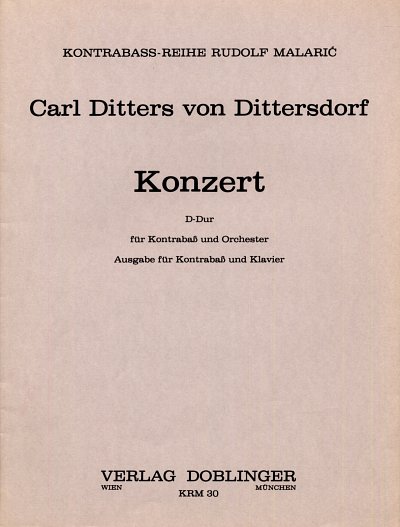C. Ditters v. Dittersdorf: Konzert D-Dur - Kb Orch