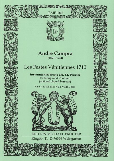Campra, Andre: Les Festes Venitiennes 1710