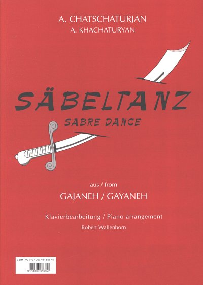 A. Khatchatourian: Säbeltanz aus dem Ballett "Gajaneh" für Klavier