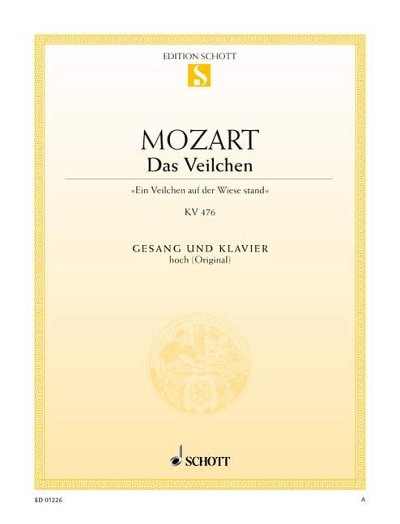 DL: W.A. Mozart: Das Veilchen, GesHKlav