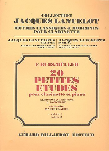 F. Burgmüller: 20 Petites Etudes Volume 1, Klar