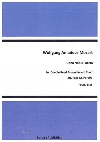 W.A. Mozart: Dona Nobis Pacem, Gch4Hbls (Pa+St)