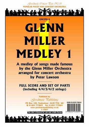 Glenn Miller Medley 1, Sinfo (Stsatz)