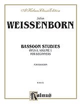 DL: Weissenborn: Bassoon Studies for Beginners, Op. 8