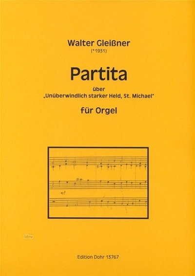 W. Gleißner: Partita, Org (Part.)