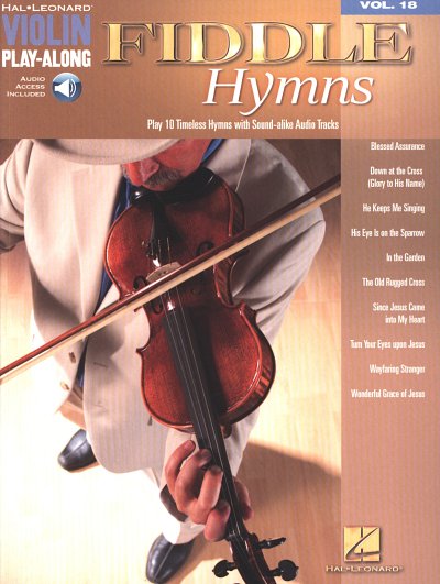 Violin Play-Along 18: Fiddle Hymns, Viol (+Audiod)