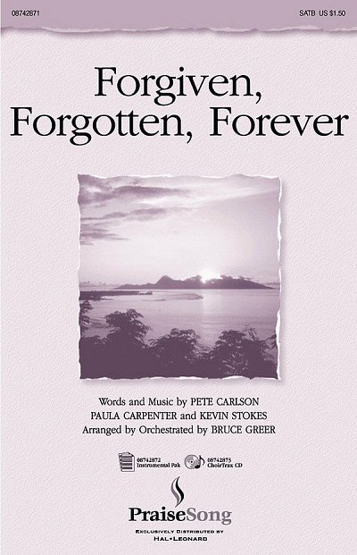 Forgiven, Forgotten, Forever, GchKlav (Chpa)