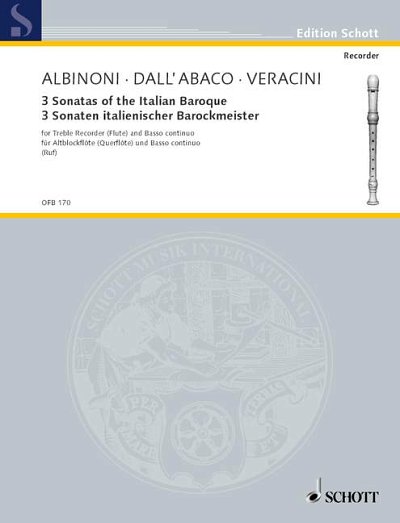 DL: R. Hugo: 3 Sonaten italienischer Barockmeister, Ablf/FlB