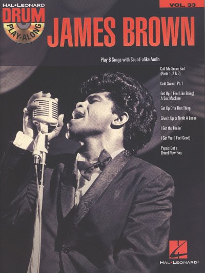 James Brown Drum Play-Along 33, Schlgz (+CD)