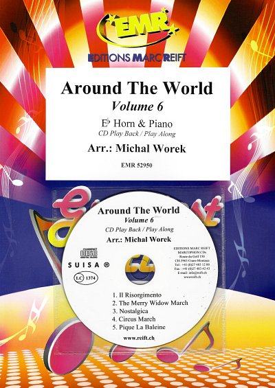 M. Worek: Around The World Volume 6, HrnKlav (+CD)