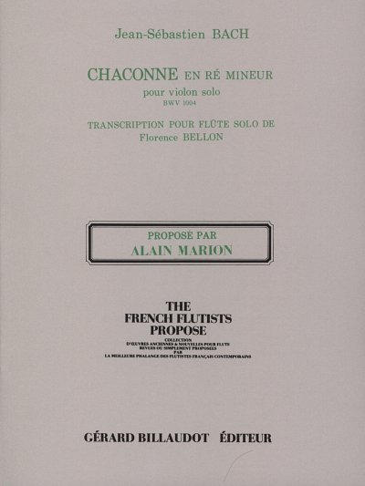 J.S. Bach: Chaconne En Re Mineur - Bwv 1004, Fl