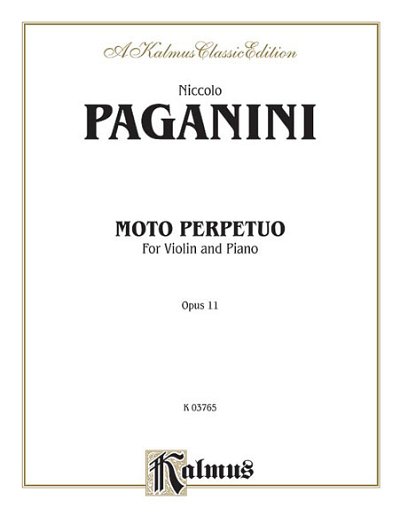 N. Paganini: Moto Perpetuo, Op. 11, Viol