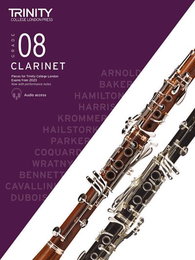 Clarinet Exam Pieces 2023 Grade 8 , Klar (+OnlAudio)