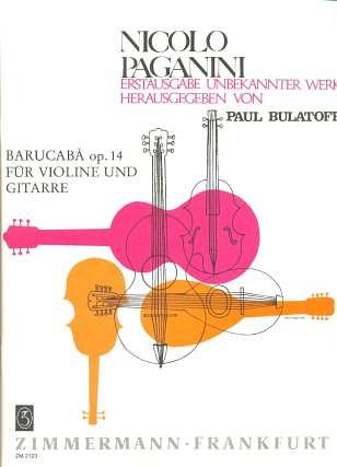 N. Paganini: Barucaba Op 14