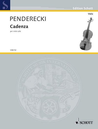 DL: K. Penderecki: Cadenza, Va