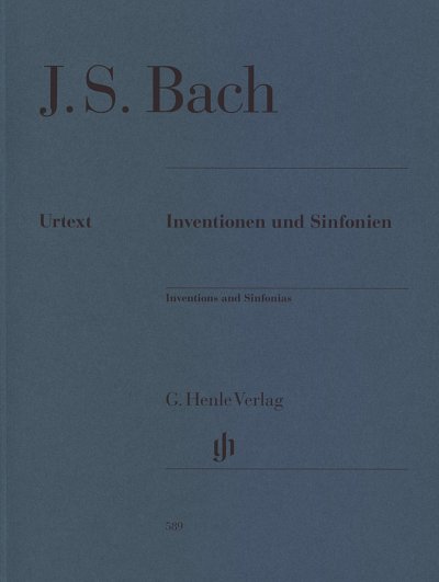 J.S. Bach: Inventionen und Sinfonien BWV 772-801, Klav
