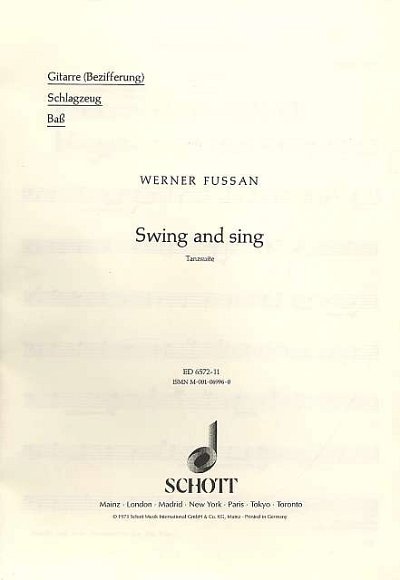 W. Fussan: Swing and Sing 