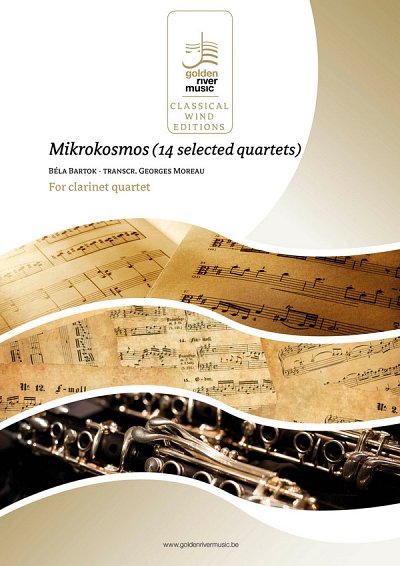 Mikrokosmos - 14 selected quartets, 4Klar (Pa+St)