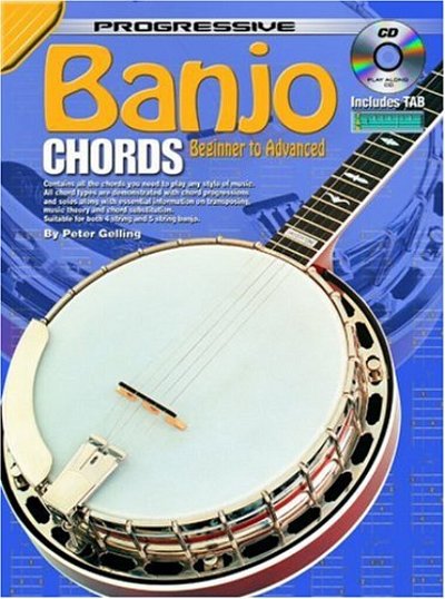 P. Gelling: Progressive Banjo Chords, Bjo (Bu+CD)