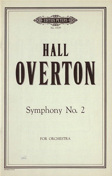 Overton Hall: Sinfonie Nr. 2