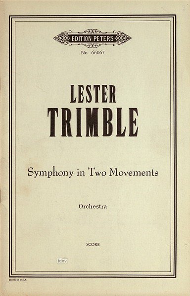 Trimble Lester: Sinfonie