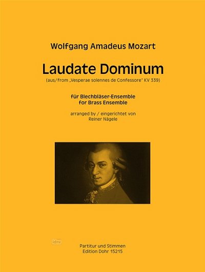 W.A. Mozart: Laudate Dominum KV 339, 3Trp2PosTb (Pa+St)