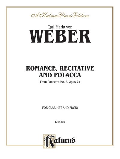 C.M. von Weber: Romance, Op. 74, Klar