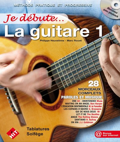 P. Heuvelinne: Je Débute la Guitare 1, Git (+CD)