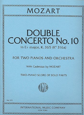 W.A. Mozart: Concerto K 365 Mi B (Con Cadenze Dell'Au, 2Klav