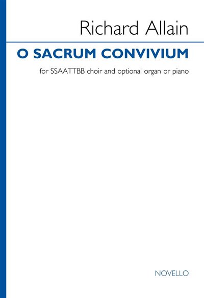 R. Allain: O sacrum convivium (Chpa)