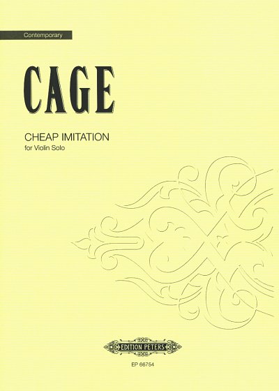J. Cage: Cheap Imitation
