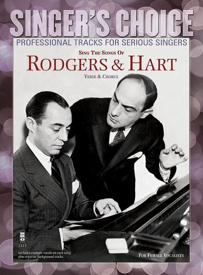 Sing the Songs of Rodgers & Hart, Ges