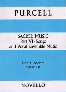 H. Purcell: Purcell Society Volume 30, Ges (Bu)