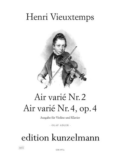 H. Vieuxtemps: Air varié Nr. 2 & Air vari, VlKlav (KlavpaSt)